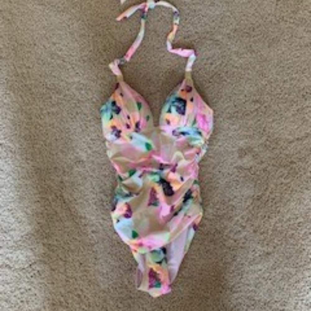 Victoria's Secret Floral Push-Up One Piece